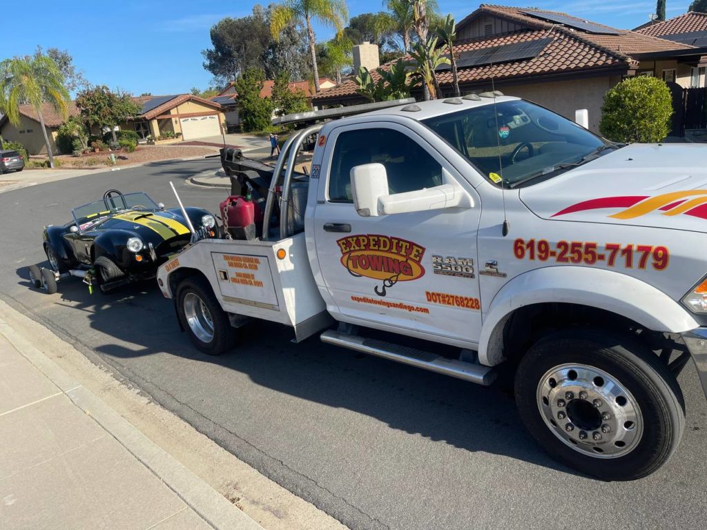 Antique Car Towing